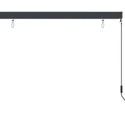 Ulkorullaverho 160x250 cm antrasiitti*FinePRICE