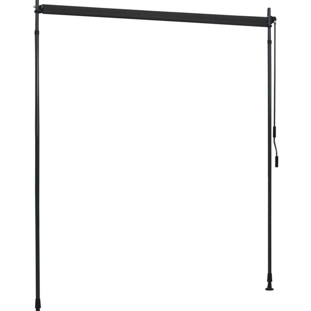 New Ulkorullaverho 200x270 cm antrasiitti Verhot