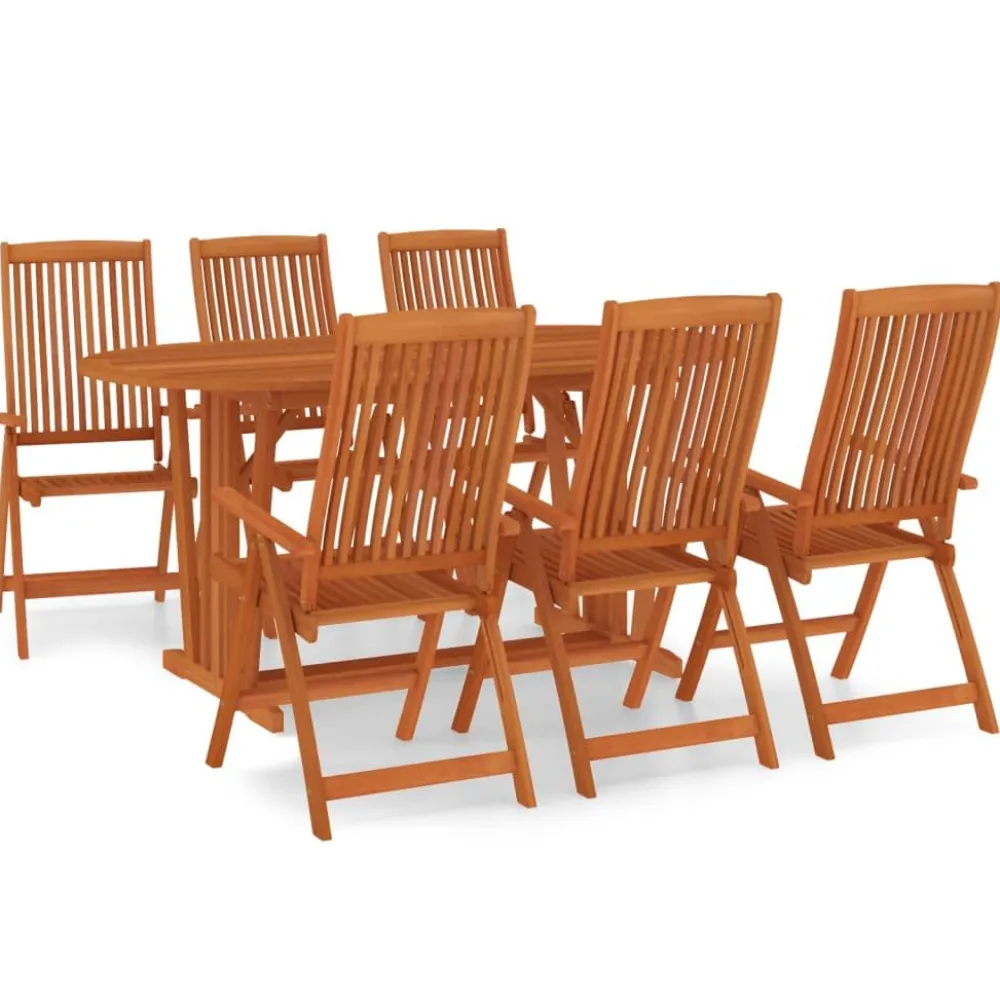 Ulkoruokailuryhmä, eukalyptus, eri kokoja*FinePRICE Clearance