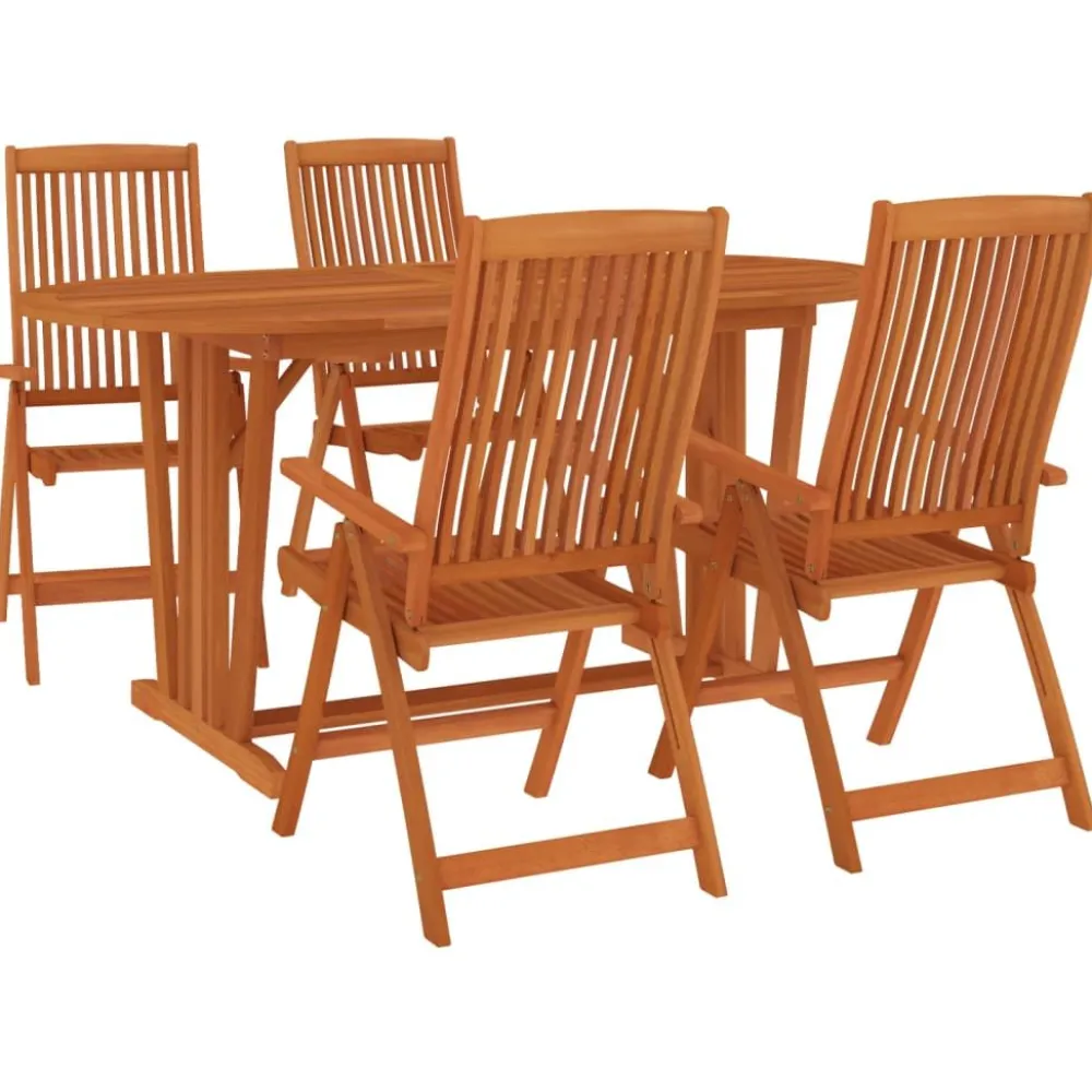 Ulkoruokailuryhmä, eukalyptus, eri kokoja*FinePRICE Clearance