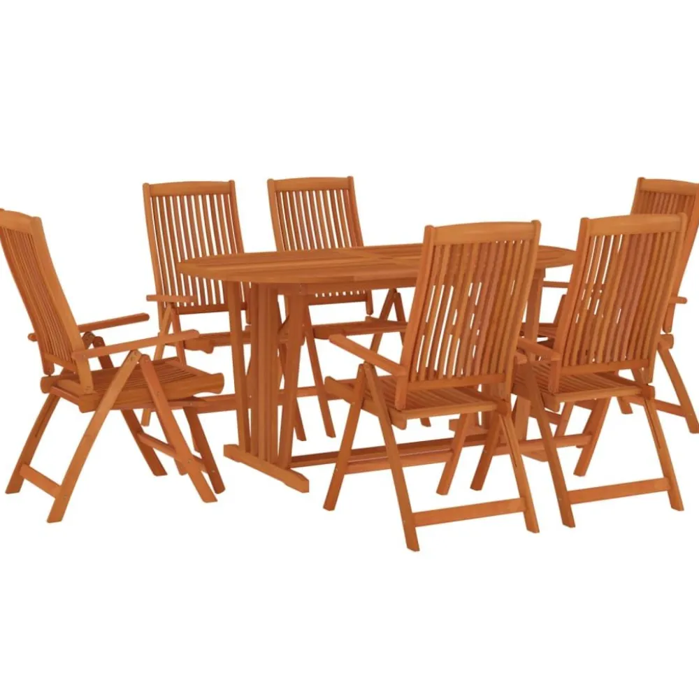 Ulkoruokailuryhmä, eukalyptus, eri kokoja*FinePRICE Clearance