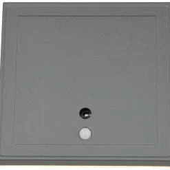 Ulkoseinävalaisin Fortaleza LED 14x14cm ladattava liike- ja hämärätunnistin antrasiitti*Trio New