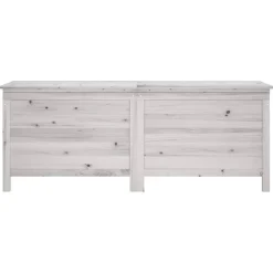 Discount Ulkosäilytyslaatikko valkoinen 150x50x56,5 cm, kuusi Säilytyslaatikot Ulos
