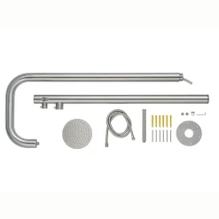 New Ulkosuihku Pure Extended, ruostumaton teräs Ulkosuihkut