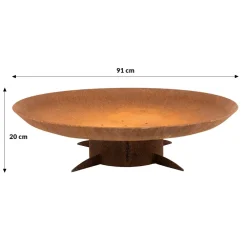 Ulkotulisija Chiaro XL, Ø91cm*GrillSymbol Discount
