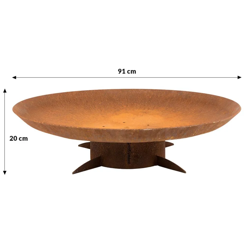 Ulkotulisija Chiaro XL, Ø91cm*GrillSymbol Discount