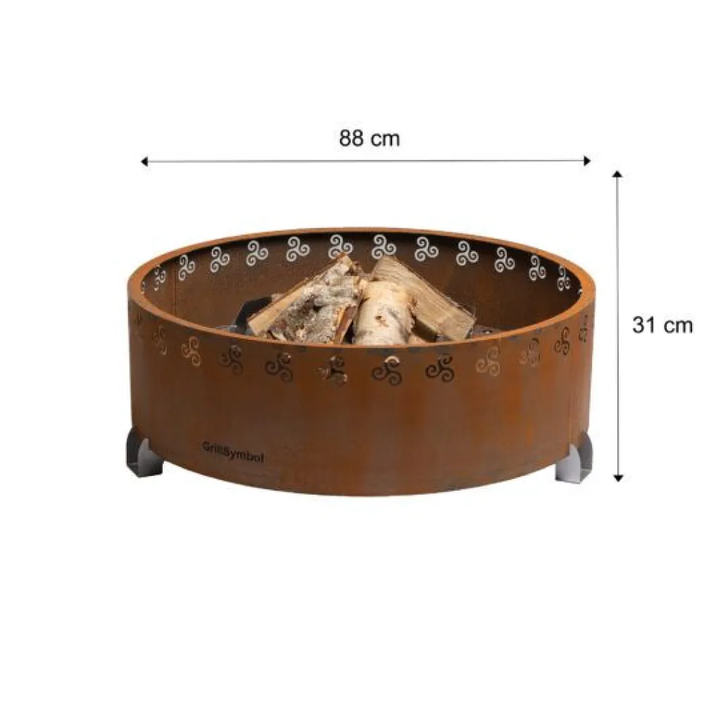 New Ulkotulisija Legend, Ø88 cm Pihatakat