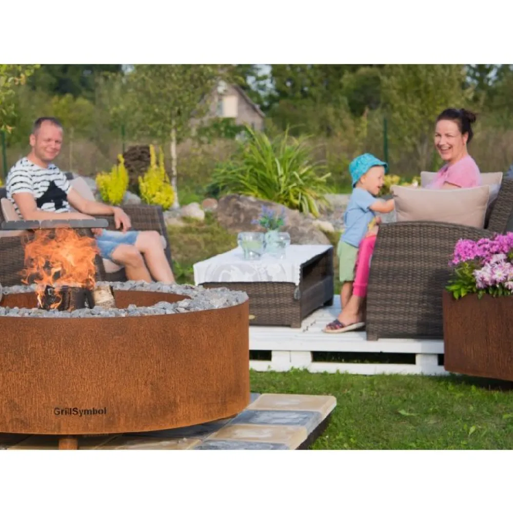 Ulkotulisija Luna, Ø119cm*GrillSymbol Outlet
