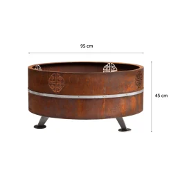 Ulkotulisija Lucas, Ø95cm*GrillSymbol Outlet
