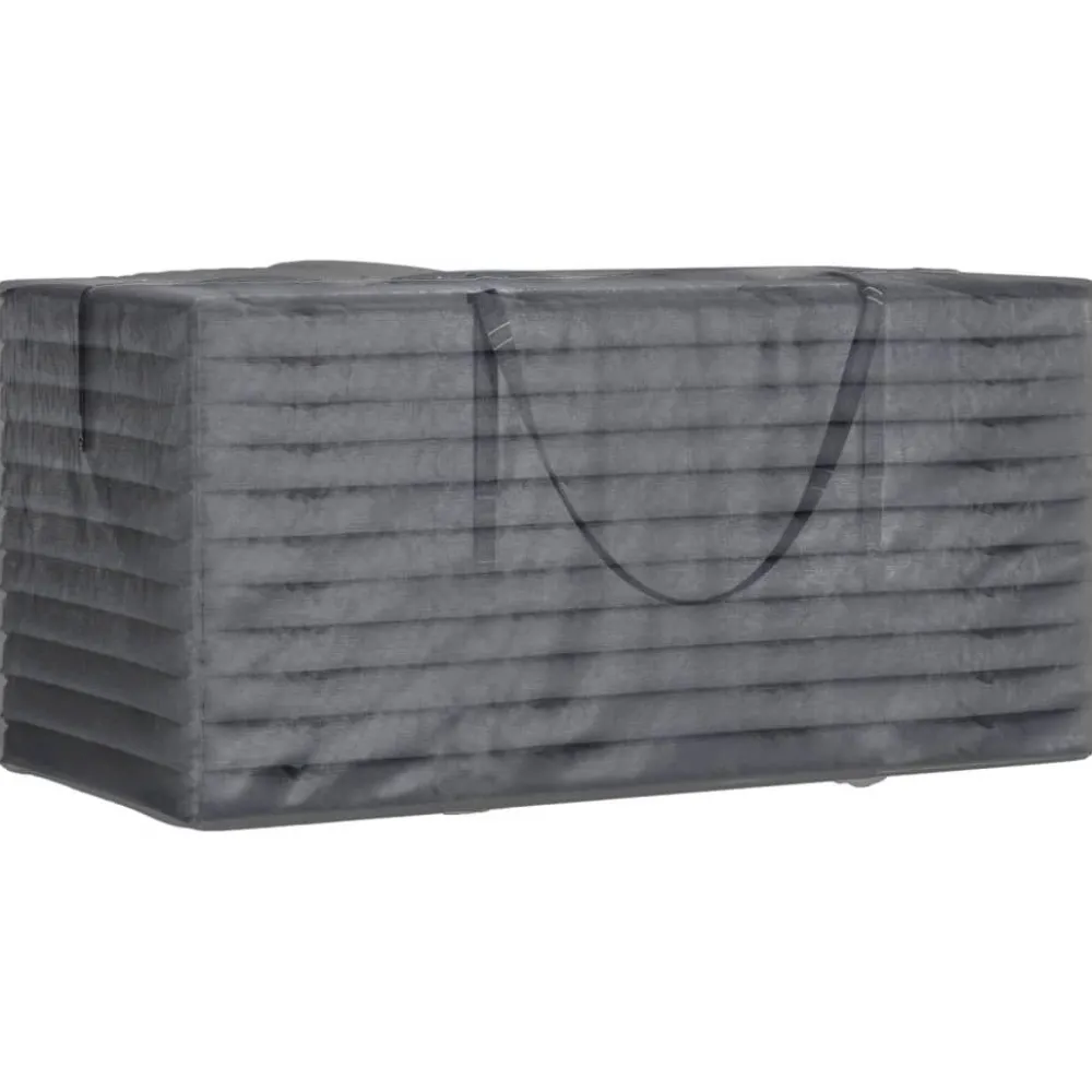 Ulkotyynyjen säilytyskassi musta 150x75x75 cm polyeteeni*FinePRICE Clearance