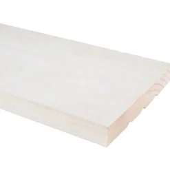 Ulkoverhouslauta , pohjamaalattu, valkoinen, eri vaihtoehtoja*JR-Wood Best