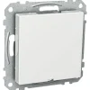 Umpikeskiölevy valkoinen Exxact*Schneider Electric Clearance