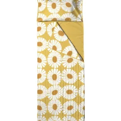Best Unipussi Valo, 90x250cm, keltainen/valkoinen Vuodevaatteet