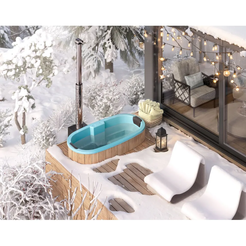 Upotettava kylpytynnyri Tee-se-itse, 185x95cm, ovaali*Baltresto Discount