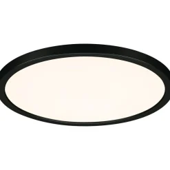 New Upotettava LED-paneeli VariFit Areo, IP44, Ø23cm, 16W, säädettävä värilämpötila, eri värejä Led-Paneelit