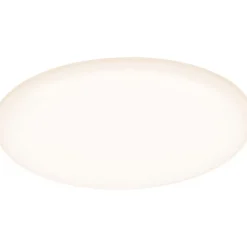 Outlet Upotettava LED-paneeli Veluna, IP44, Ø12.5cm, 8.5W, 3000K, satiini Led-Paneelit