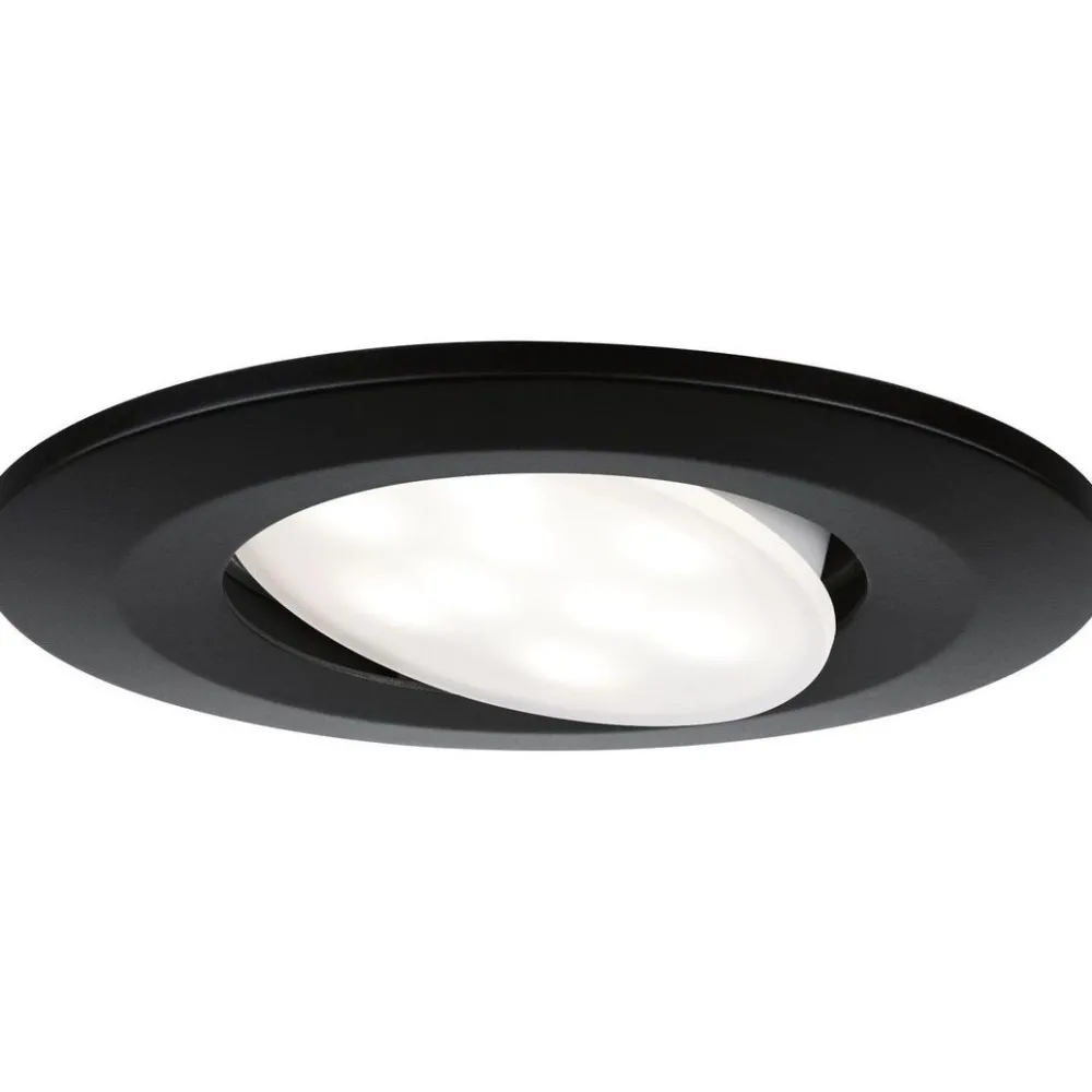 Upotettava LED-valaisin Calla, 3kpl, IP65, Ø90mm, 6W, 530lm, 4000K, eri värejä*Paulmann