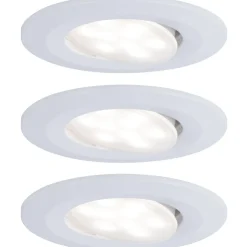 Upotettava LED-valaisin Calla, 3kpl, IP65, Ø90mm, 6W, 530lm, 4000K, eri värejä*Paulmann