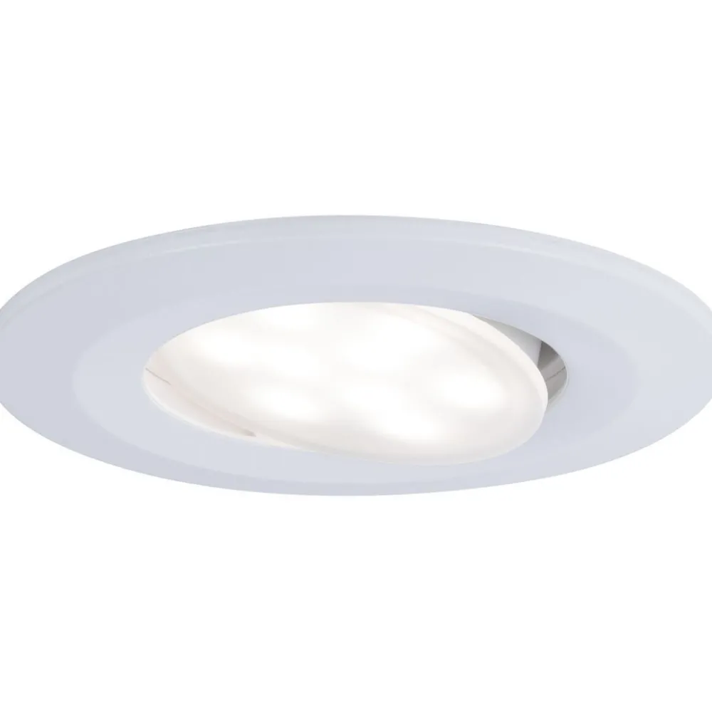 Upotettava LED-valaisin Calla, 3kpl, IP65, Ø90mm, 6W, 530lm, 4000K, eri värejä*Paulmann