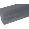 Upotettava reunakivi H1 suora 1000x170x300 mm sileä harmaa*Rudus Outlet