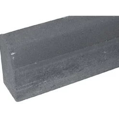 Upotettava reunakivi H1 suora 1000x170x300 mm sileä harmaa*Rudus Outlet
