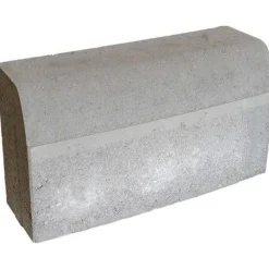 Upotettava reunakivi H4 kaarre R4500 kupera 560x170x300 mm sileä harmaa*Rudus Sale