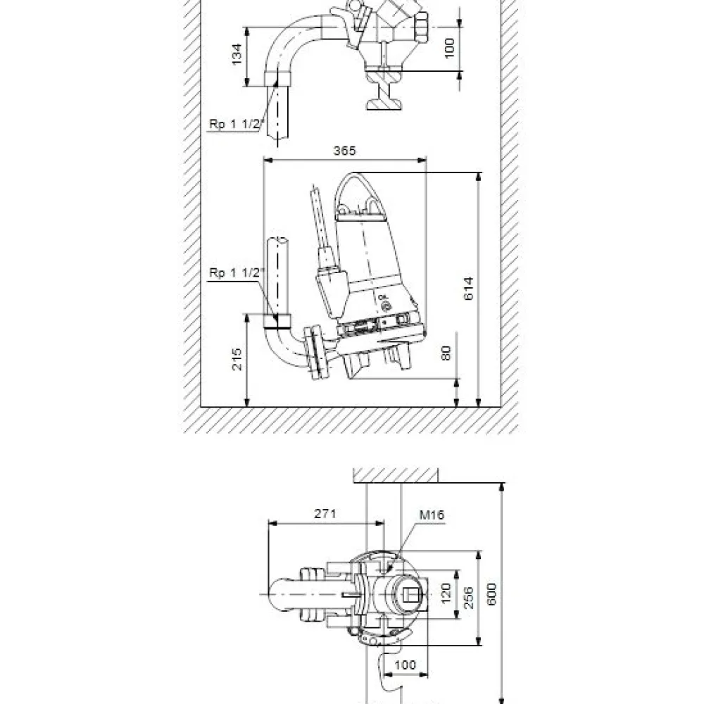 Uppopumppu SEG.40.26.2.50B*Grundfos Clearance