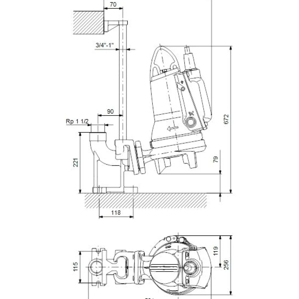 Uppopumppu SEG.40.40.2.E.50B AUTOADAPT*Grundfos Online