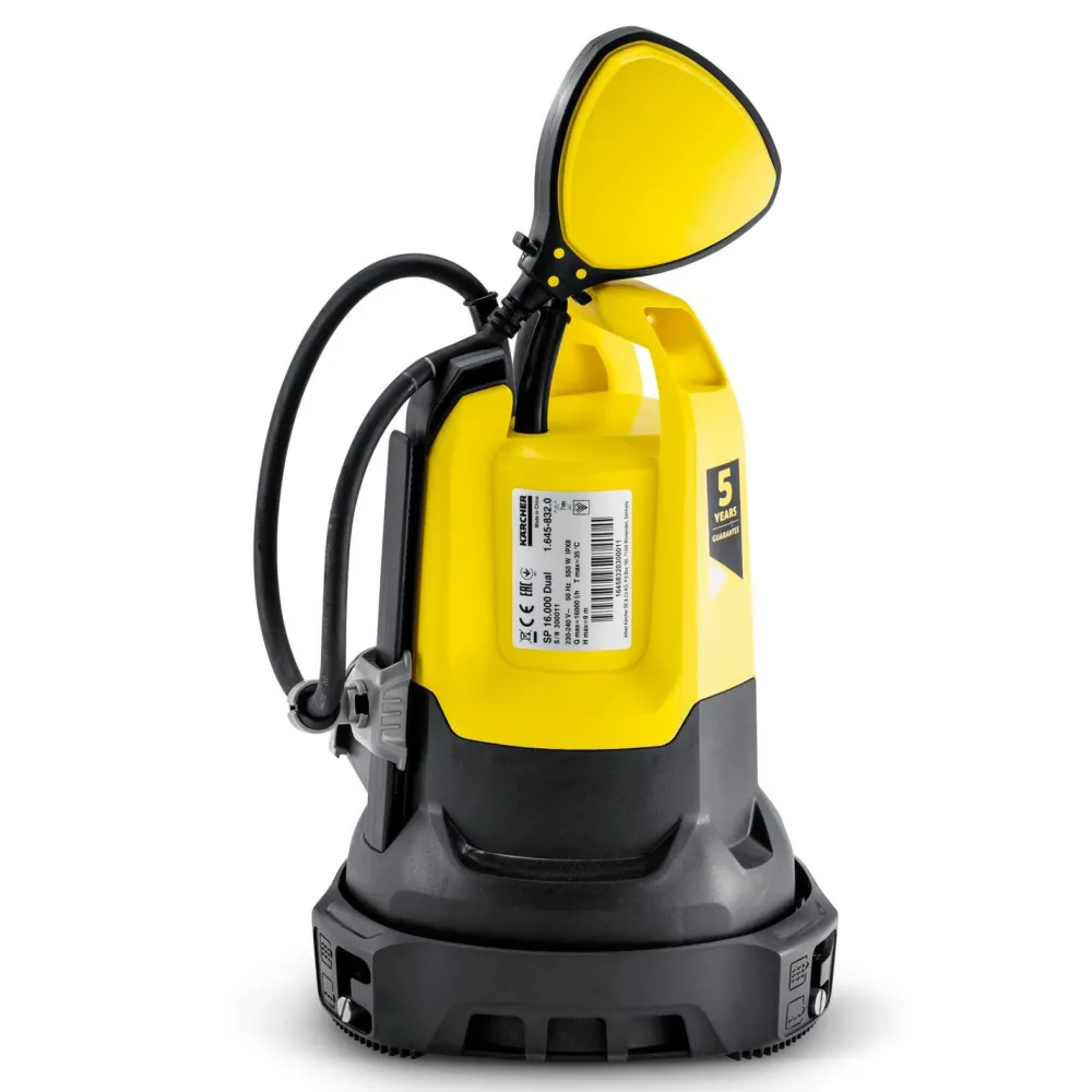 Outlet Uppopumppu likaiselle/puhtaalle vedelle SP 16.000 Dual Pumput