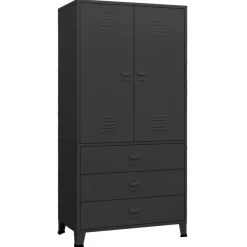 Best Vaatekaappi 90cm metalli eri värejä Vaatekaapit