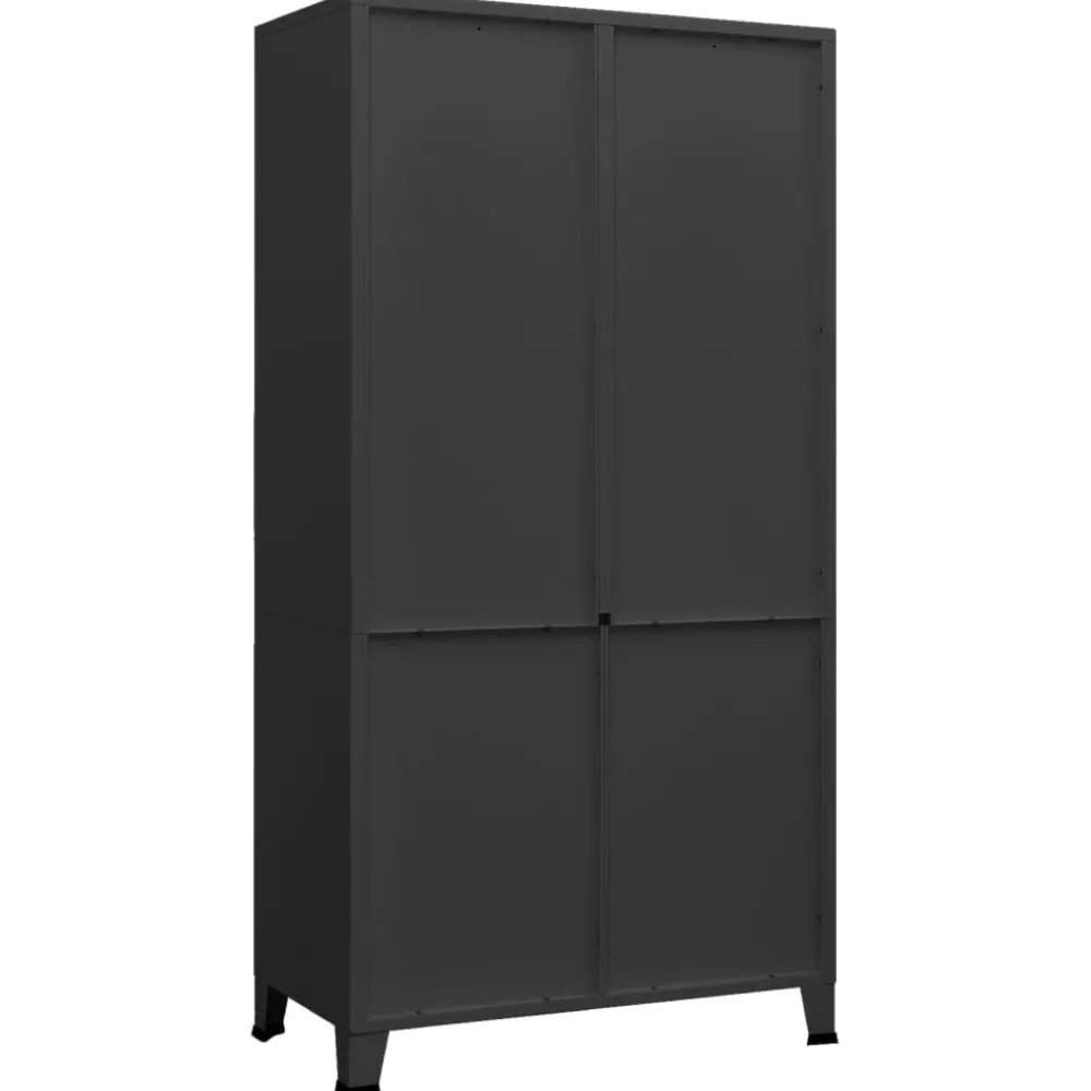 Best Vaatekaappi 90cm metalli eri värejä Vaatekaapit