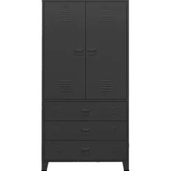 Best Vaatekaappi 90cm metalli eri värejä Vaatekaapit