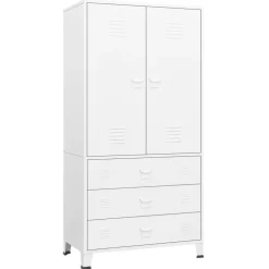 Best Vaatekaappi 90cm metalli eri värejä Vaatekaapit
