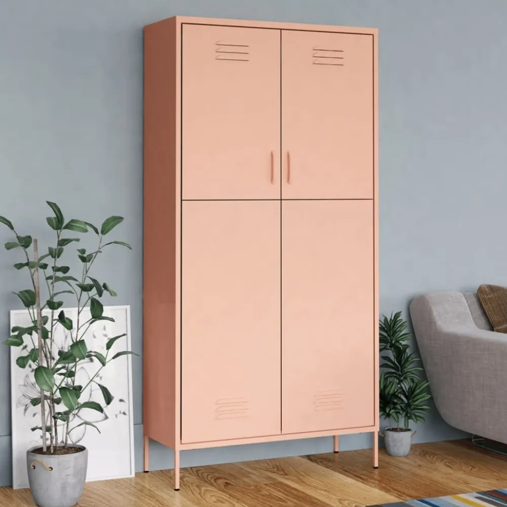 Vaatekaappi 90cm teräs eri värejä*FinePRICE Hot