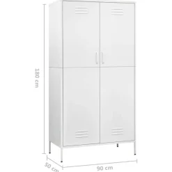 Vaatekaappi 90cm teräs eri värejä*FinePRICE Hot