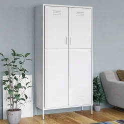 Vaatekaappi 90cm teräs eri värejä*FinePRICE Hot
