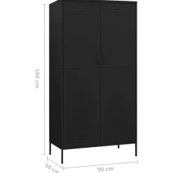 Vaatekaappi 90cm teräs eri värejä*FinePRICE Hot