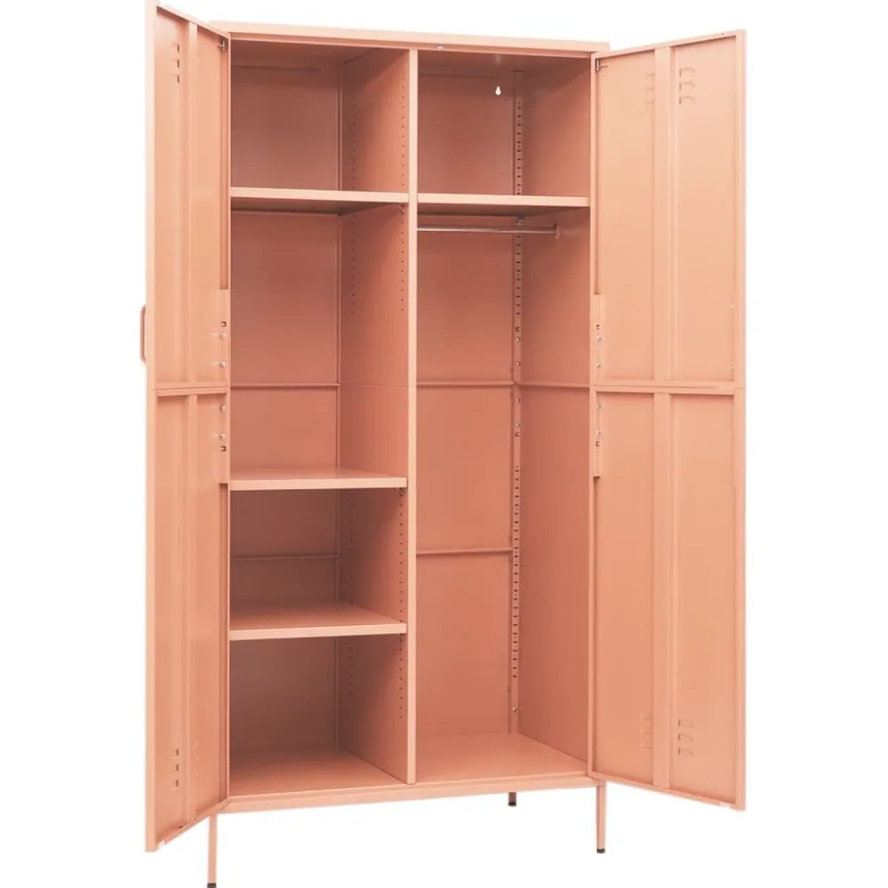 Vaatekaappi 90cm teräs eri värejä*FinePRICE Hot