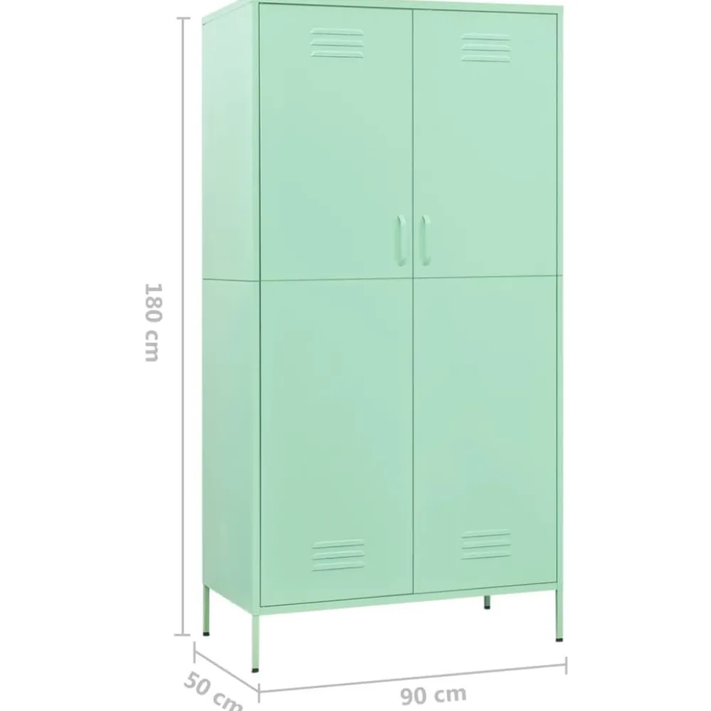 Vaatekaappi 90cm teräs eri värejä*FinePRICE Hot