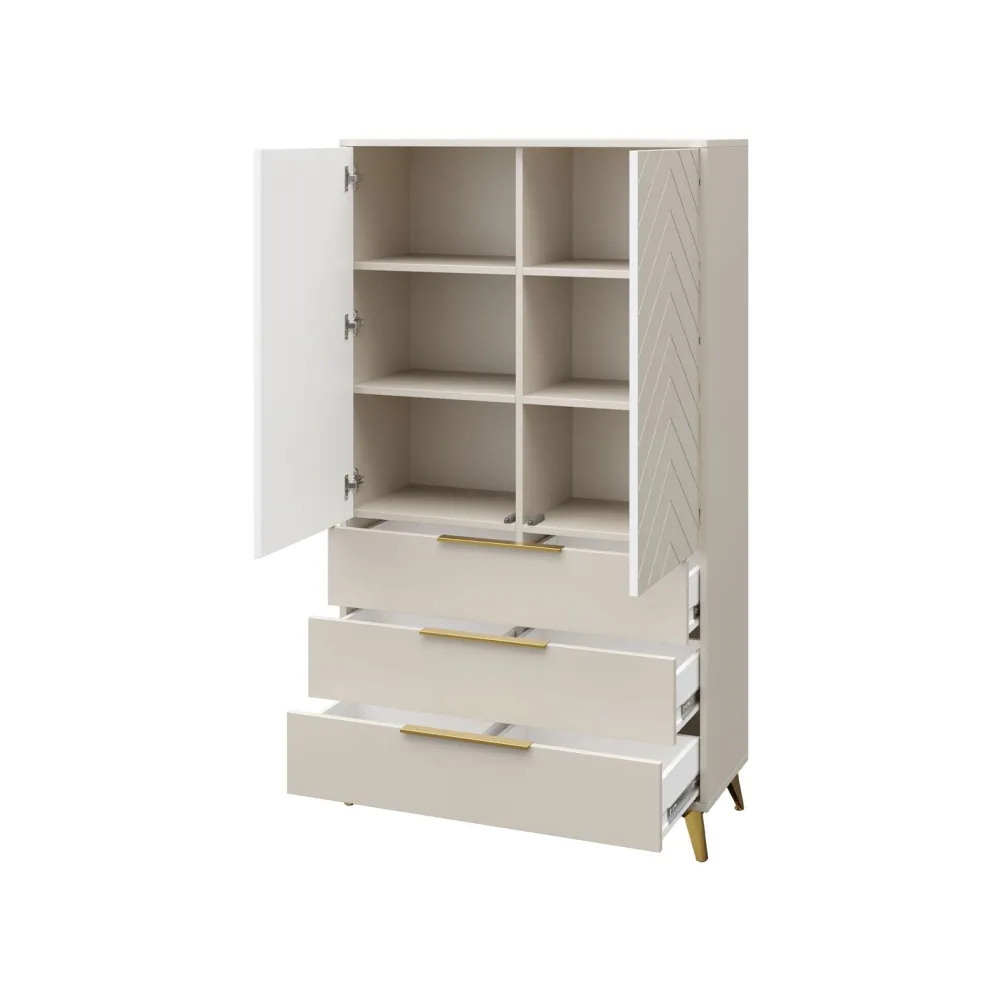 Sale Vaatekaappi 2D3SZ XYLIX, beige (0643) Vaatekaapit