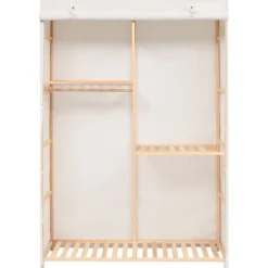 Discount Vaatekaappi 3 hyllyä 110cm Vaatekaapit
