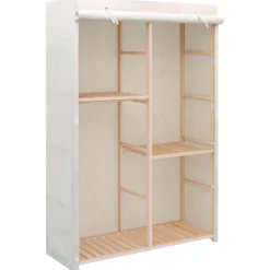 Discount Vaatekaappi 3 hyllyä 110cm Vaatekaapit