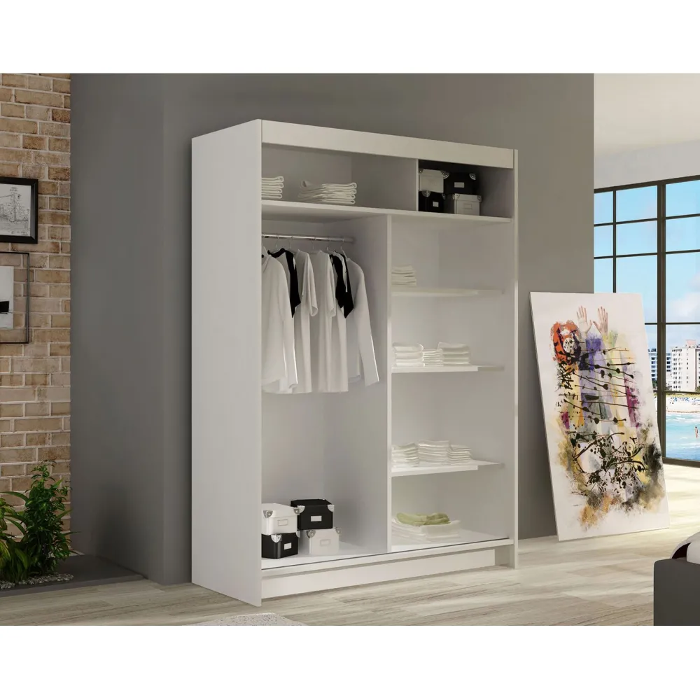Vaatekaappi MIAMI / ALDO VIII, eri värivaihtoehtoja*Nomla Hot