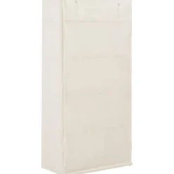 Vaatekaappi valkoinen 79cm kangas*FinePRICE Sale