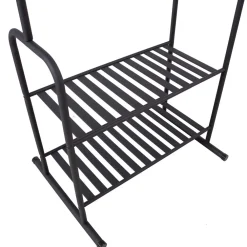 Vaaterekki FELIX 62x46xK173 cm, musta Eteiskalusteet
