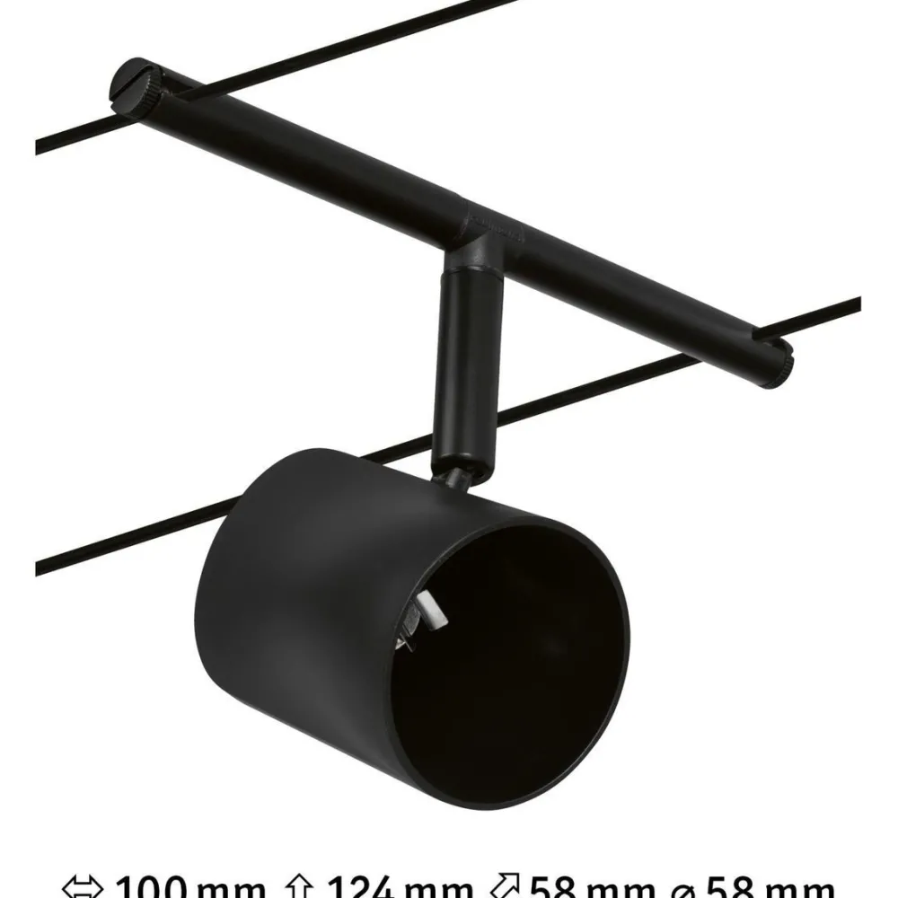 Vaijerivalaisin CorDuo Cup, GU5.3, 12V, eri värejä*Paulmann Outlet
