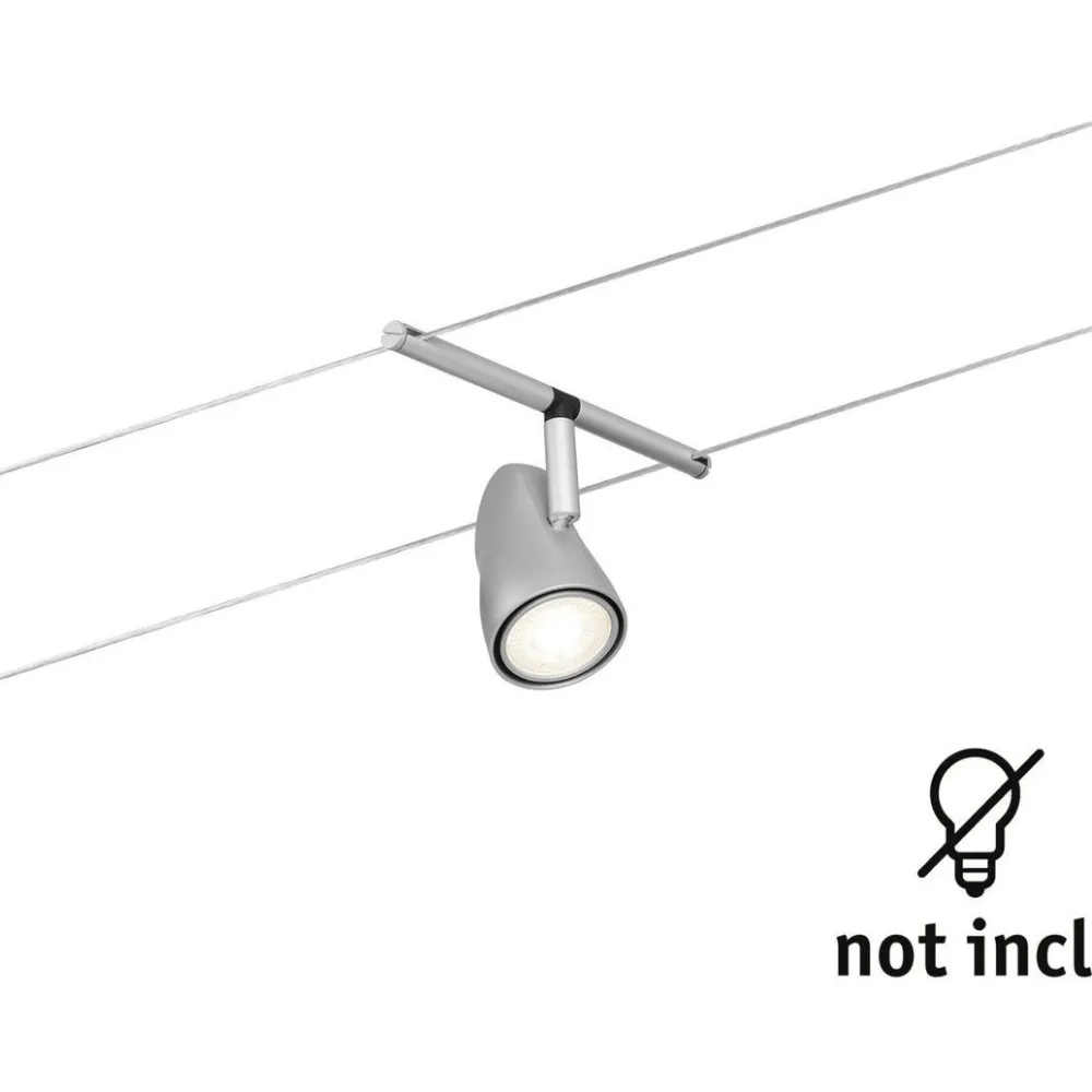 Vaijerivalaisin CorDuo Cup, GU5.3, 12V, eri värejä*Paulmann Outlet