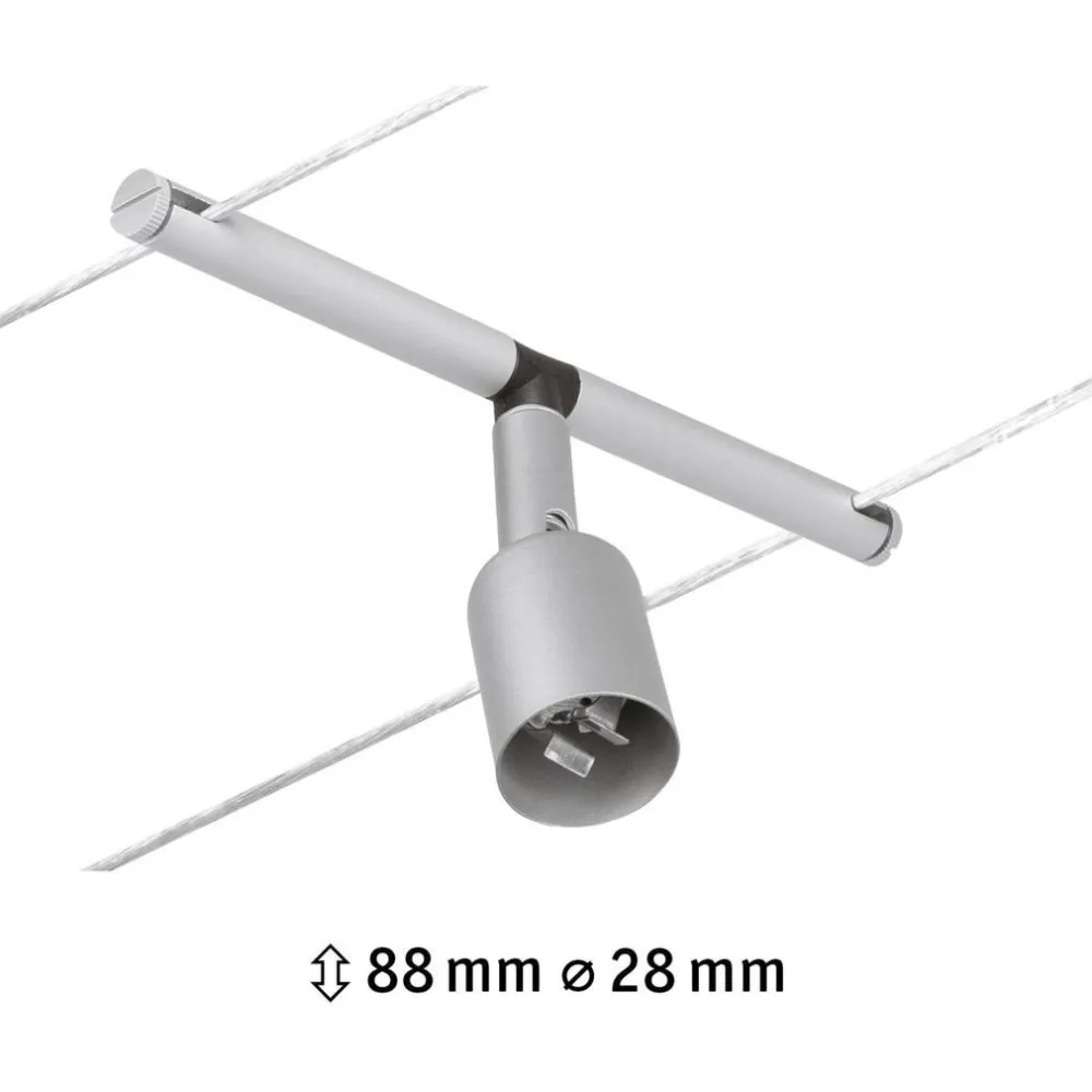 Vaijerivalaisin CorDuo Salt, GU5.3, 12V, eri värejä*Paulmann Clearance