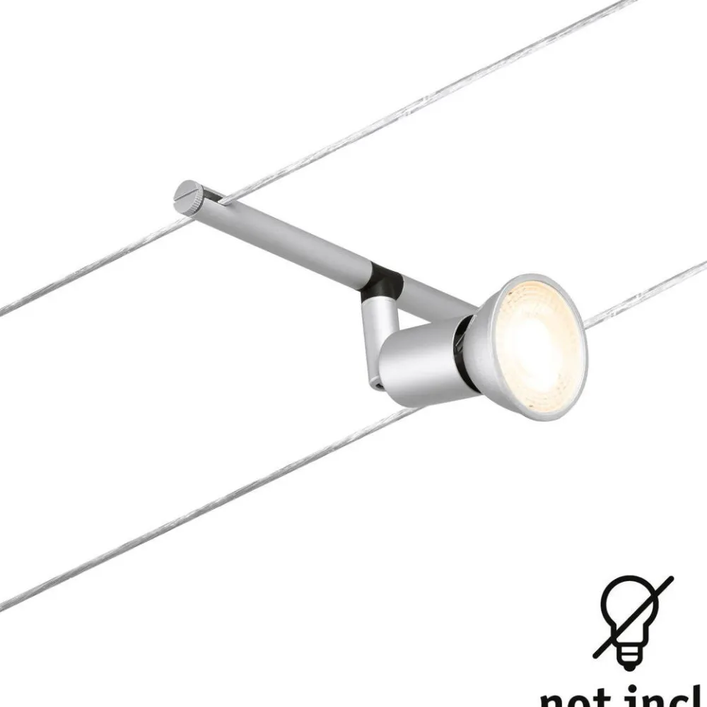 Vaijerivalaisin CorDuo Salt, GU5.3, 12V, eri värejä*Paulmann Clearance
