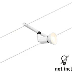 Vaijerivalaisin CorDuo Salt, GU5.3, 12V, eri värejä*Paulmann Clearance
